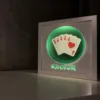 Tablou luminos Poker 001
