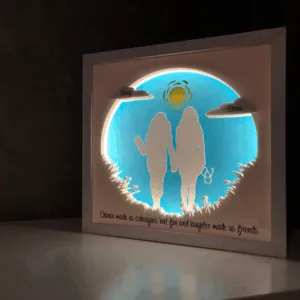 Tablou luminos Prietene 005