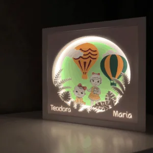 Tablou luminos Surori 002