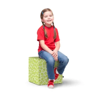 Taburet Updeco Cub L Leopard green