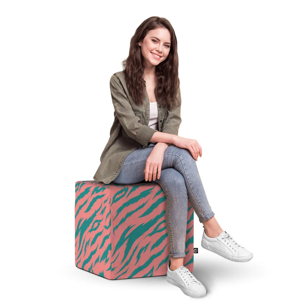 Taburet Updeco Cub XL Tigre pink