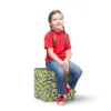 Taburet Updeco cub L Giraffe Green