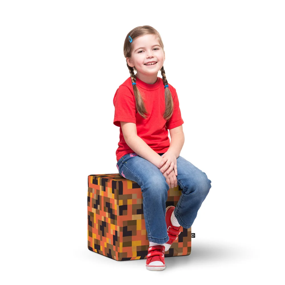 Taburet Updeco cub L Minecraft Magma