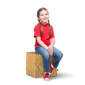 Taburet Updeco cub L Zebra gradient bright