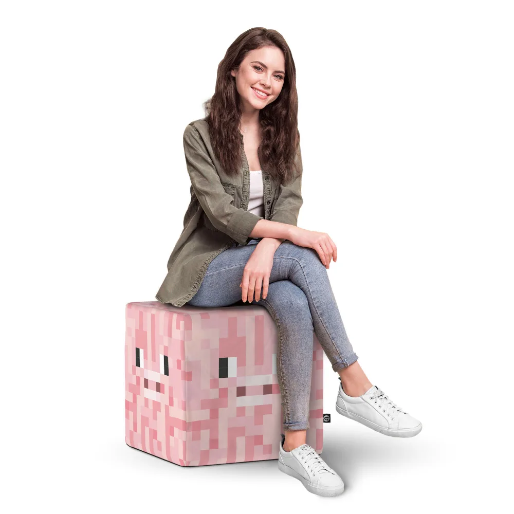 Taburet Updeco cub XL Minecraft Pig