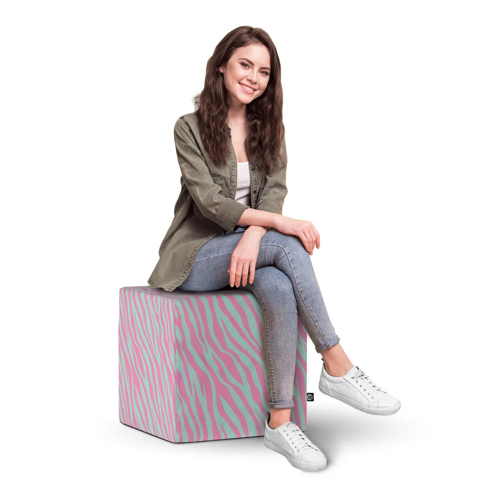 Taburet Updeco cub XL Zebra blue