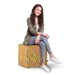 Taburet Updeco cub XL Zebra gradient bright