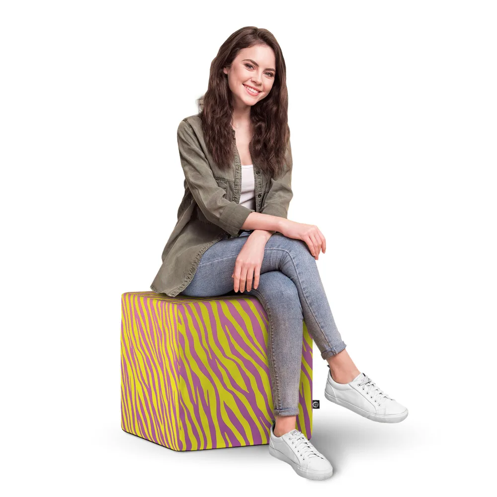 Taburet Updeco cub XL Zebra gradient bright