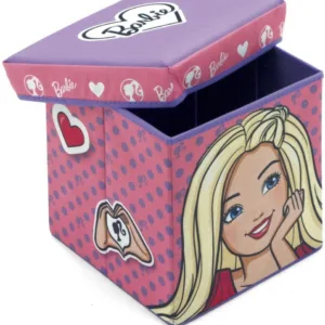Taburet pentru depozitare jucarii Barbie