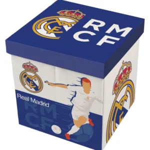 Taburet pentru depozitare jucarii Real Madrid CF
