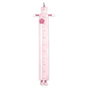 Taliometru din plus Unicorn Pink scala de masurare de la 60 la 150 cm 0 luni+