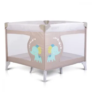 Tarc de joaca pliabil pentru copii 93x93 cm Giant Moni Giant Grey