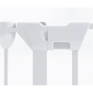 Tarc de siguranta modular cu 3 panour metal alb Noma N94054