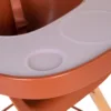 Tavita scaun de masa Childhome Evolu + protectie din silicon ruginiu