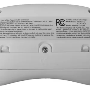 Telecomanda 2.4Ghz pentru masinute electrice cu acumulator