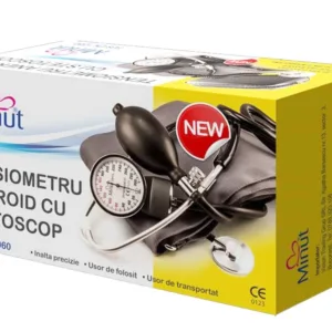 Tensiometru aneroid Minut cu stetoscop