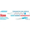 Termometru clasic din sticla Novama White Sigma ecologic cu Galinstan fara mercur