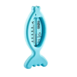Termometru de baie si camera BabyJem Fish Blue
