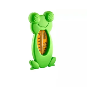 Termometru de baie si camera BabyJem Frog Green