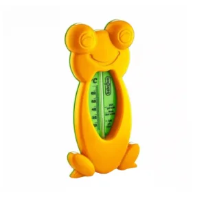 Termometru de baie si camera BabyJem Frog Yellow
