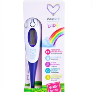 Termometru digital Easycare Baby cu varf flexibil impermeabil