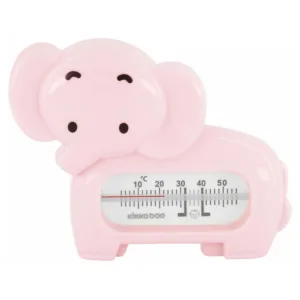 Termometru pentru baie Kikka Elephant Pink