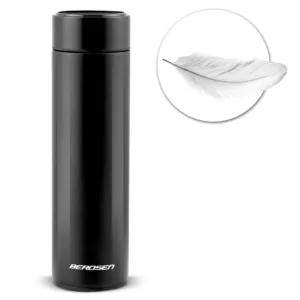 Termos cu vid Berdsen Black 420 ml cu afisaj LCD a temperaturii