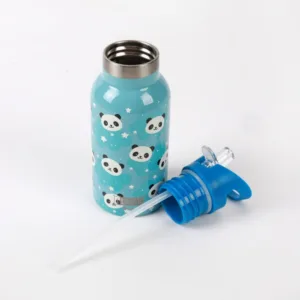 Termos pentru copii din otel inoxidabil design panda 350 ml