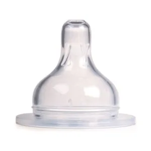 Tetina de silicon Canpol Easy Start pentru biberon cu gat larg mini (1 buc)