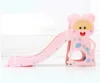 Tobogan Nichiduta Pink Happy Baby 2in1 cu cos de baschet