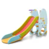 Tobogan Nichiduta Garden Play and Slide 2in1 Blue cu Protectii laterale inalte