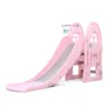 Tobogan pentru copii Nichiduta Garden Happy Kid Pink cu protectii laterale