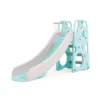 Tobogan pentru copii Nichiduta Garden  Moon and Stars Mint 2in1 pentru interiorexterior cu margini rotunjite