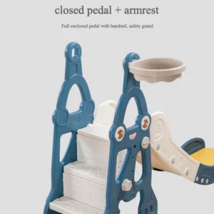 Tobogan pentru copii Nichiduta Garden Rocket white de interiorexterior