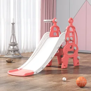 Tobogan pentru copii Nichiduta Garden Tower Red interiorexterior cu Manere si margini rotunjite