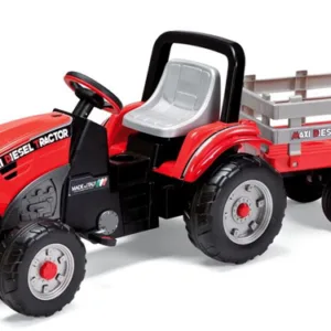 Tractor Maxi Diesel cu remorca Peg Perego