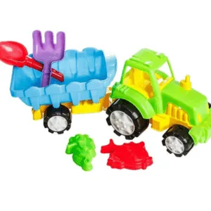 Tractor cu jucarii de nisip Costinesti Burak toys