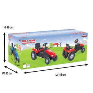 Tractor cu pedale Pilsan Mega Red