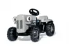 Tractor cu pedale Rolly Kid Little Grey Fergie cu remorca