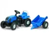 Tractor cu pedale Rolly Toys Kid Landini cu remorca