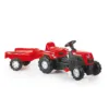 Tractor cu pedale si remorca Dolu 52 x 45 x 150 cm Rosu