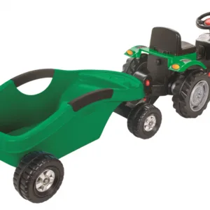 Tractor cu remorca Pilsan Big Trolley Green transmisie pe lant