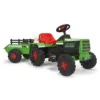 Tractor electric cu remorca