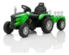 Tractor electric cu remorca Nichiduta Powerful Green