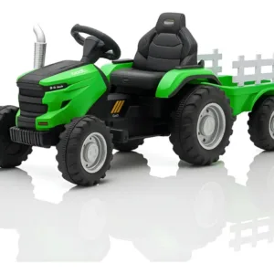 Tractor electric cu remorca Nichiduta Powerful Green