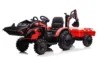 Tractor electric cu remorca pentru copii Kinderauto 720-T