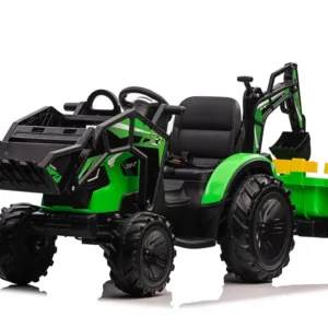 Tractor electric cu remorca pentru copii Kinderauto 720-T