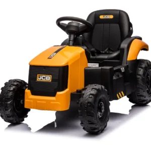 Tractor electric pentru copii JCB Yellow 70W cu telecomanda 2.4G si licenta