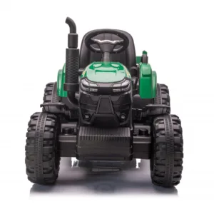 Tractor electric pentru copii Nichiduta Agriculture Green 12V 80W cu telecomanda