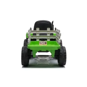 Tractor electric pentru copii Nichiduta Farmer Green 12V 60W cu roti EVA